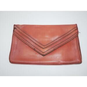 Vintage Bonnie International 1970's Leather Clutch
